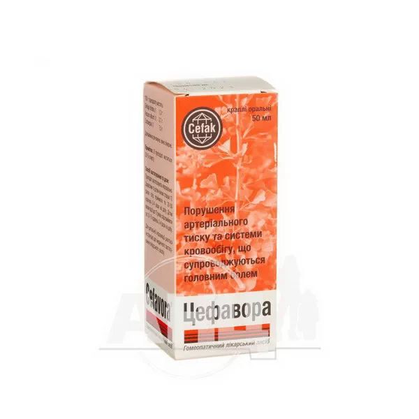 Цефавора краплі оральні флакон 50 мл