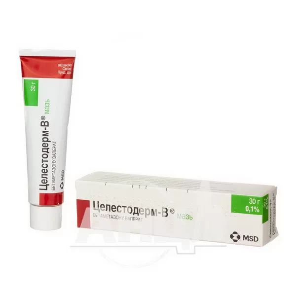 Целестодерм-В мазь 0,1 % туба 30 г