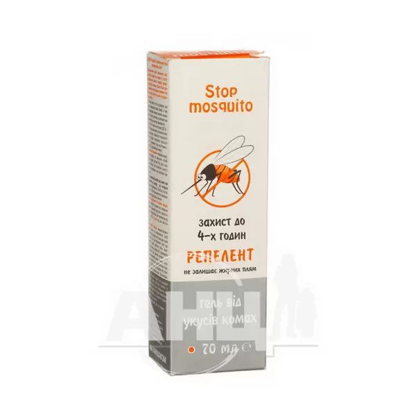 %Репелентний гель Stop Mosquito туба 70 мл