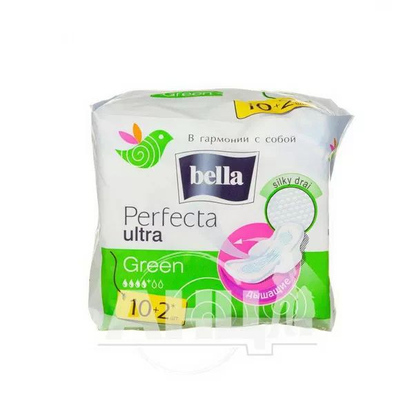 %Прокладки гігієнічні Bella Perfecta Ultra Green №10