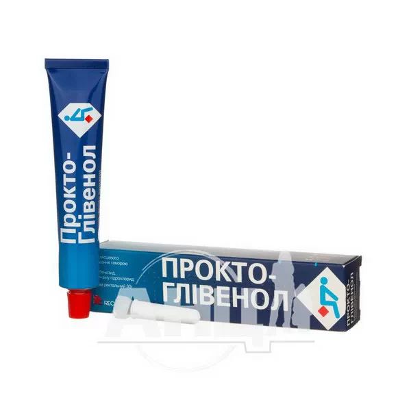 Прокто-Глівенол крем ректальний туба 30 г з насадкою