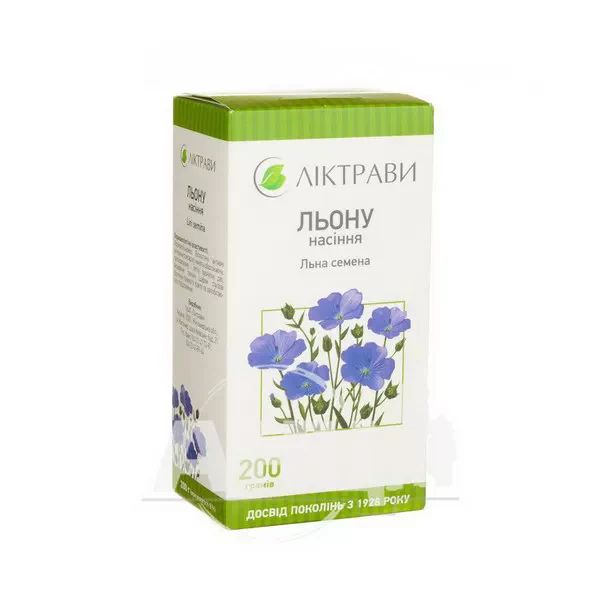 %Льону насіння пачка 200 г