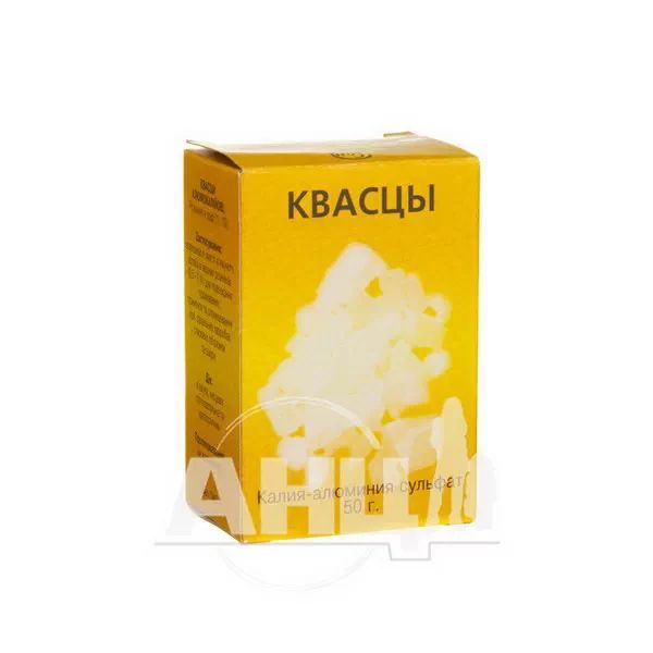 Квасци алюмокалієві фасовані 50 г