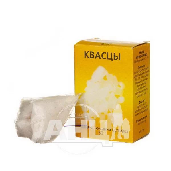 Квасци алюмокалієві фасовані 50 г