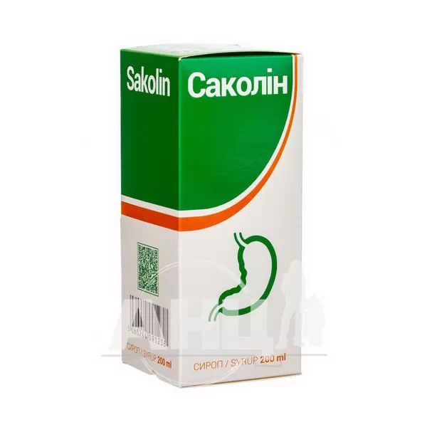 %Саколін сироп флакон 200 мл