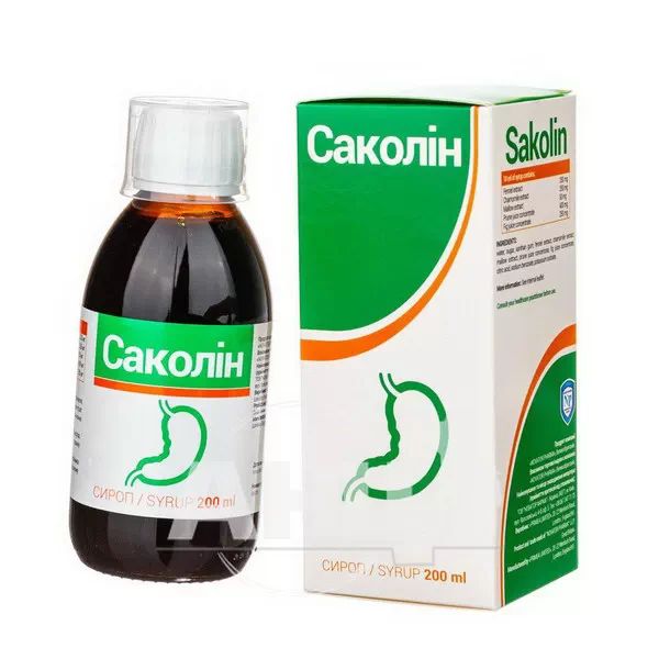 Саколін сироп флакон 200 мл