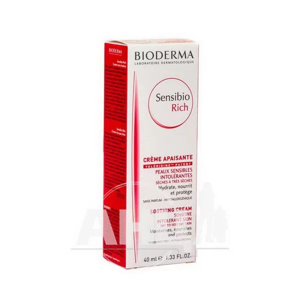 %Крем Bioderma Sensibio насичений 40 мл