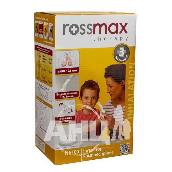 %Інгалятор компресорний Rossmax NE 100