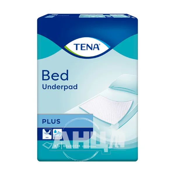 %Пеленки для младенцев Tena Bed Underpad Plus 60х60 см №5