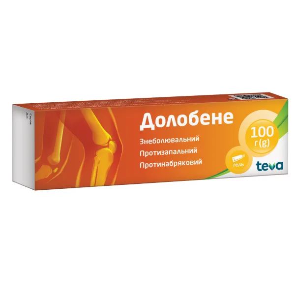 %Долобене гель туба 100 г