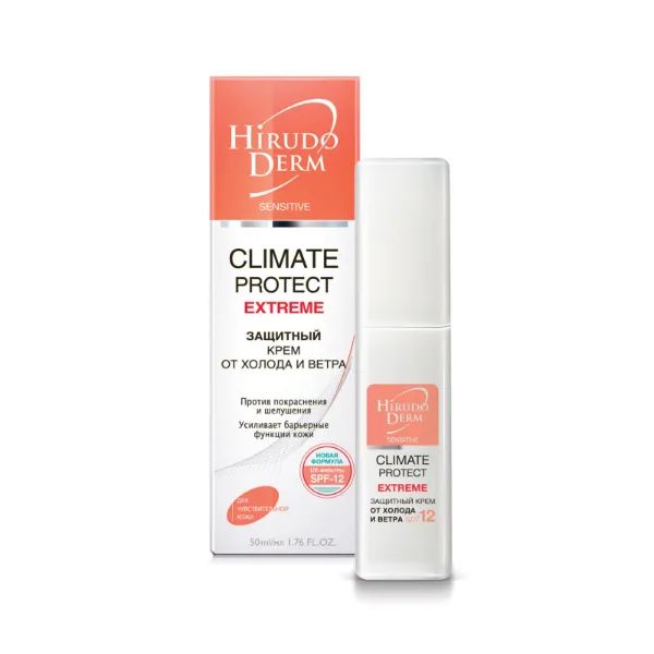 %Крем захисний від холоду та вітру Climate-protect hirudo derm sensitive 50 мл