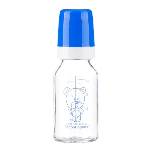 %Пляшечка скляна Canpol babies 120 мл