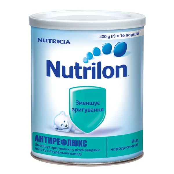 %Смесь сухая молочная Nutrilon Антирефлюкс 400 г