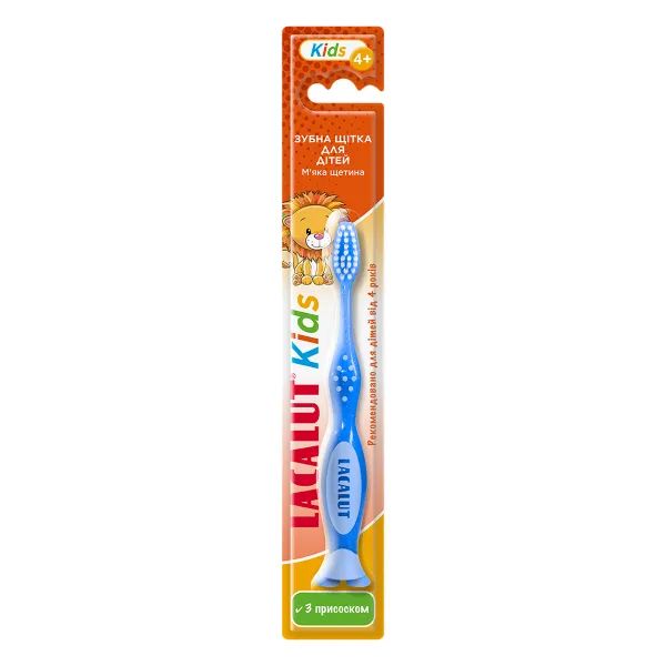 Дитяча зубна щітка Lacalut Кідс 4+