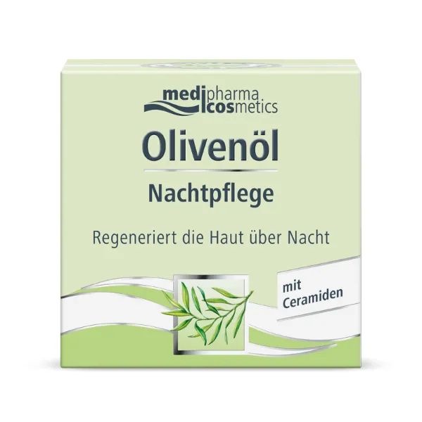 %Крем для лица D'oliva (Olivenol) ночной уход с керамидами 50 мл