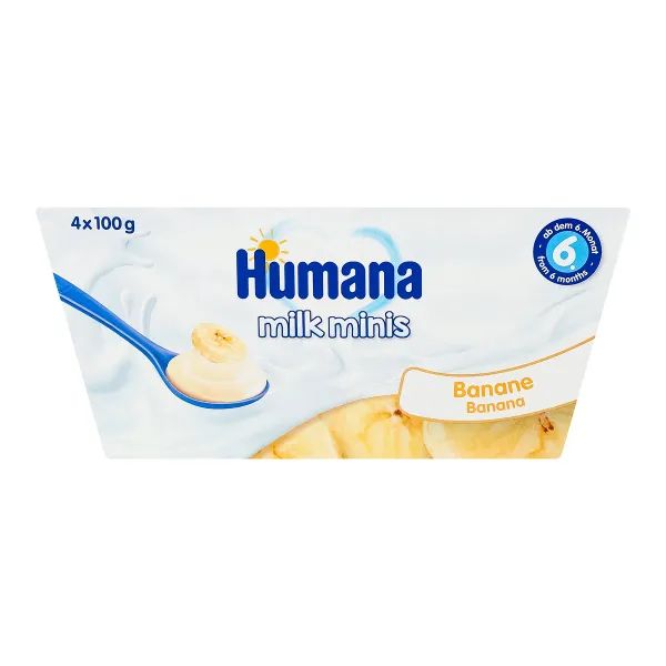 Йогурт-десерт Humana банан 100 г №4