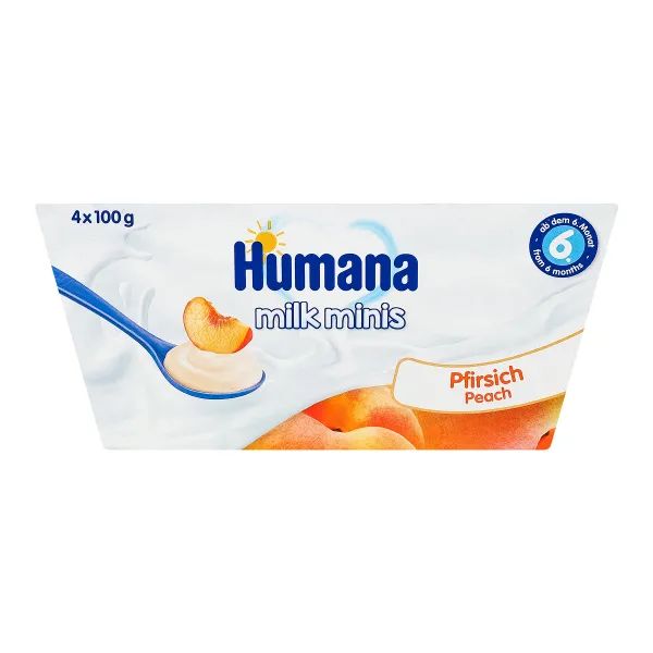 Йогурт-десерт Humana персик 100 г №4
