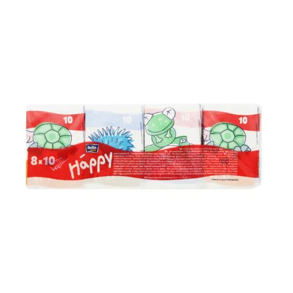 %Платочки бумажные Bella Baby Happy mini №80 10х8