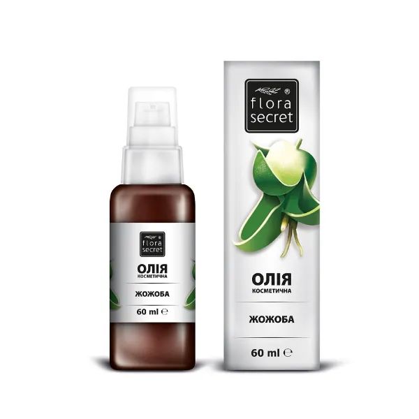 %Масло Flora Secret жожоба натуральное растительное 60 мл