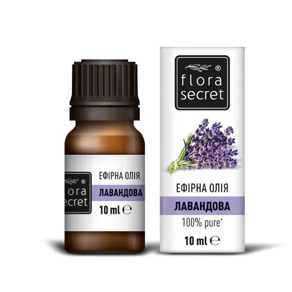 %Ефірна олія Flora Secret лавандова 10 мл
