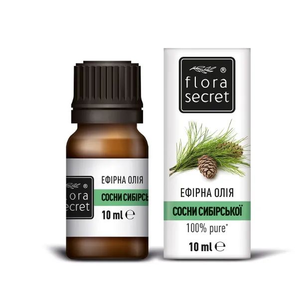 %Эфирное масло Flora Secret сосны сибирской 10 мл