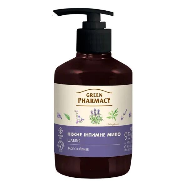 Мыло интимное Green Pharmacy Шалфей успокоительное 370 мл