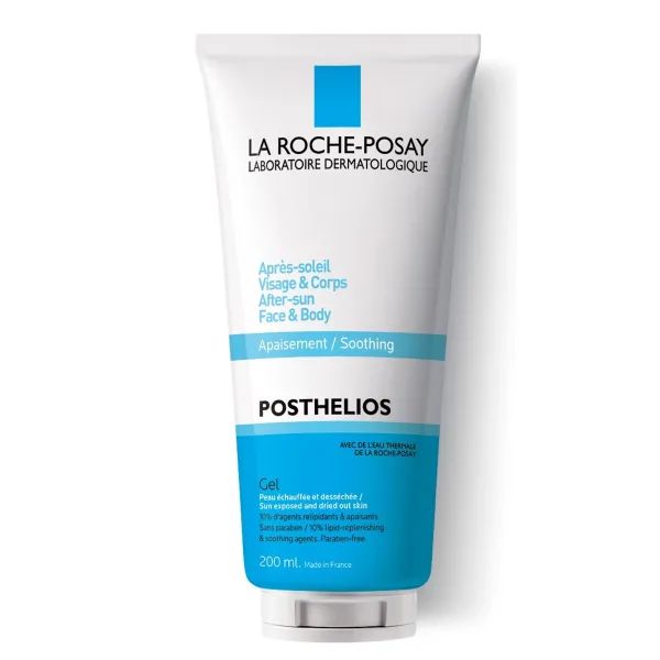 %Восстанавливающий крем La Roche Posay Постелиос после пребывания на солнце 200мл