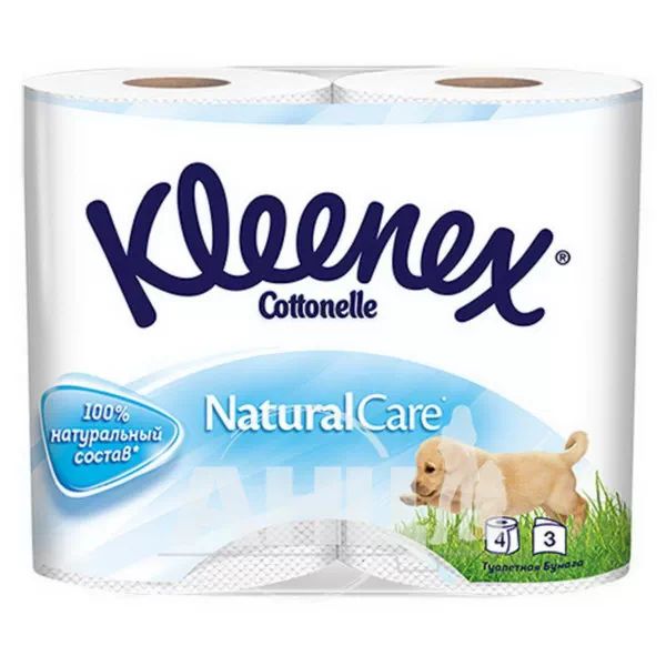 %Туалетная бумага Kleenex белая №4