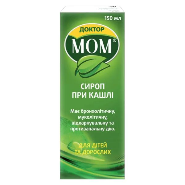 %Доктор Мом сироп флакон 150 мл