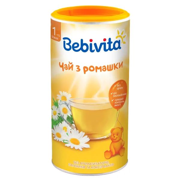 %Дитячий фіточай Bebivita ромашковий 200 г