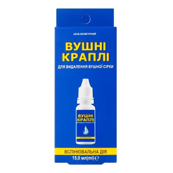%Ушные капли Enjee для удаления серы 15 мл