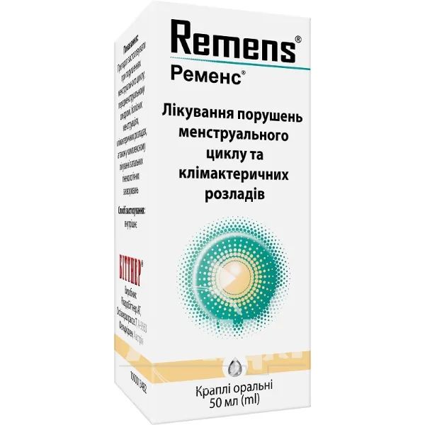 %Ременс краплі оральні флакон-крапельниця 50 мл