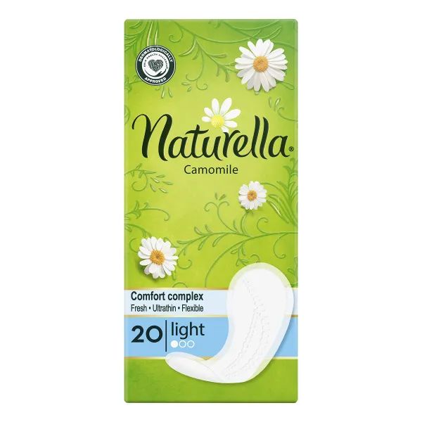 %Прокладки ежедневные гигиенические Naturella Camomile Light deo №20