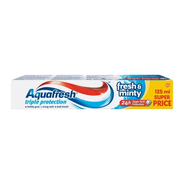 %Зубная паста Aquafresh освежающе мятная 125 мл