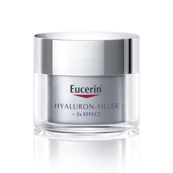 %Гиалурон-филлер крем против морщин Eucerin ночной для всех типов кожи 50 мл