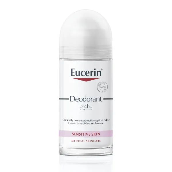 %Антиперспирант роликовый Eucerin deo 24 часа защиты для гиперчувствительной и склонной к аллергическим реакциям кожи 50 мл