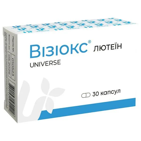 %Визиокс лютеин капсулы №30