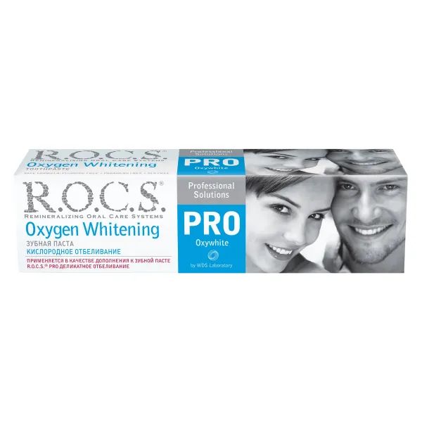 %Зубная паста R.O.C.S. pro кислородное отбеливание 60 г