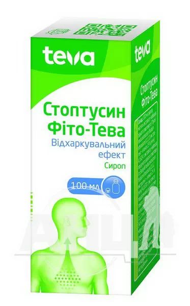 %Стоптусин Фіто-Тева сироп флакон 100 мл