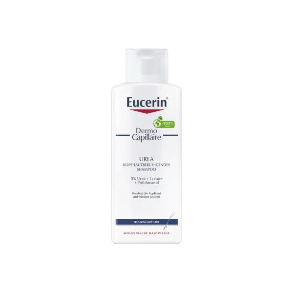 %Шампунь Eucerin DermoCapillare Urea заспокійливий для сухої та подразненої шкіри голови 250 мл