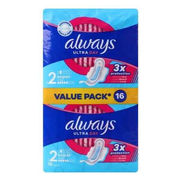 Прокладки гігієнічні Always Ultra Day ароматизовані Супер розмір 2 №16