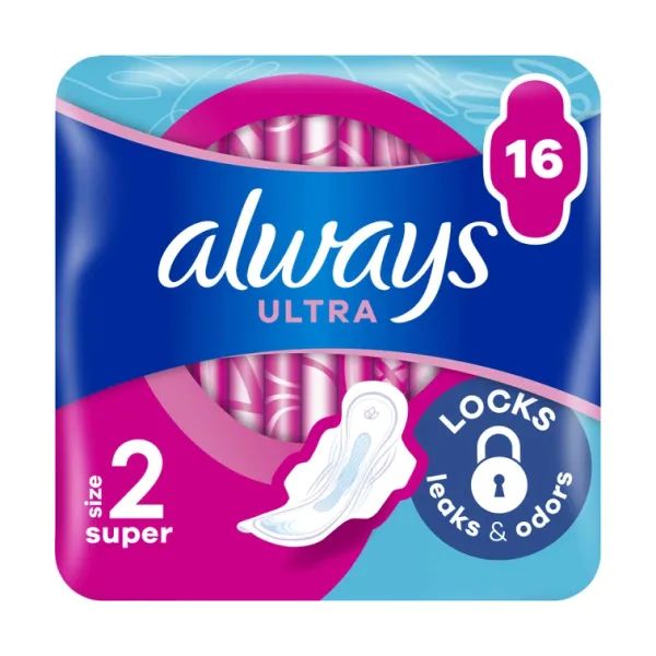 %Прокладки гигиенические Always Ultra Super №16