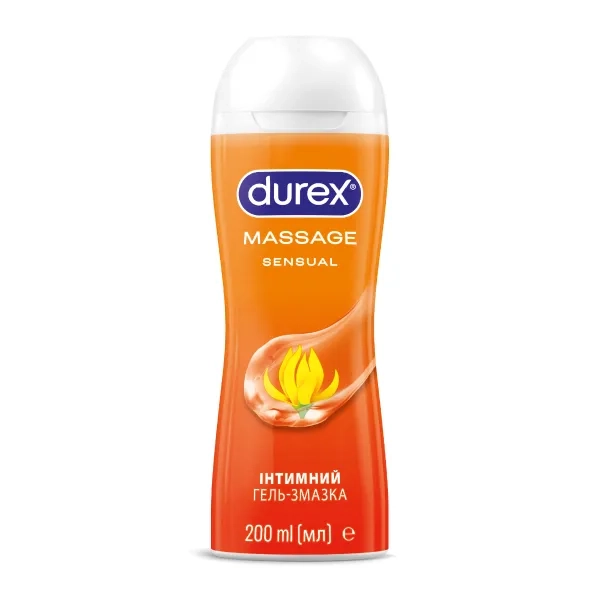 %Гель-смазка Durex Play Massage 2в1 Sensual 200 мл