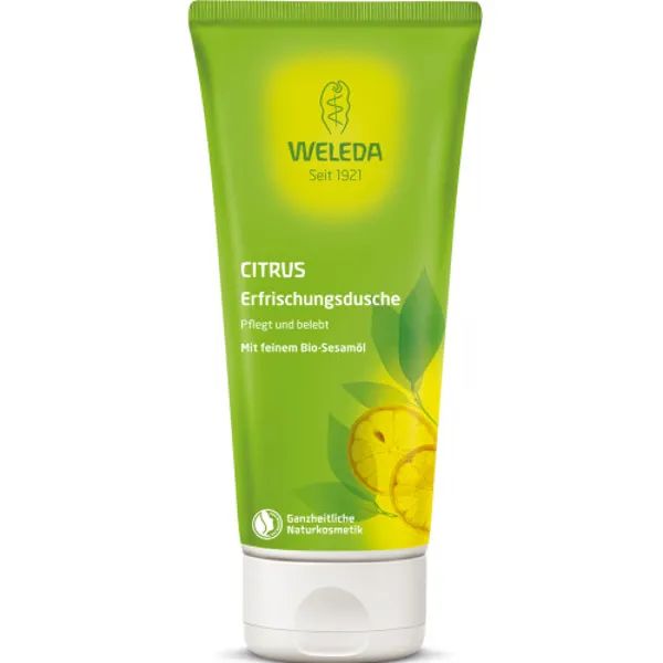 %Гель для душу Weleda цитрусовий освіжаючий 200 мл