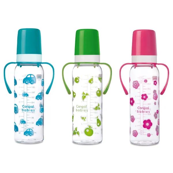 %Пляшечка Canpol babies з ручкою 11/815 250 мл