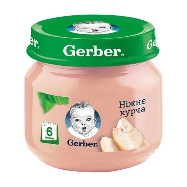 Пюре Gerber курча 80 г