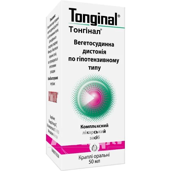 Тонгінал краплі оральні флакон 50 мл