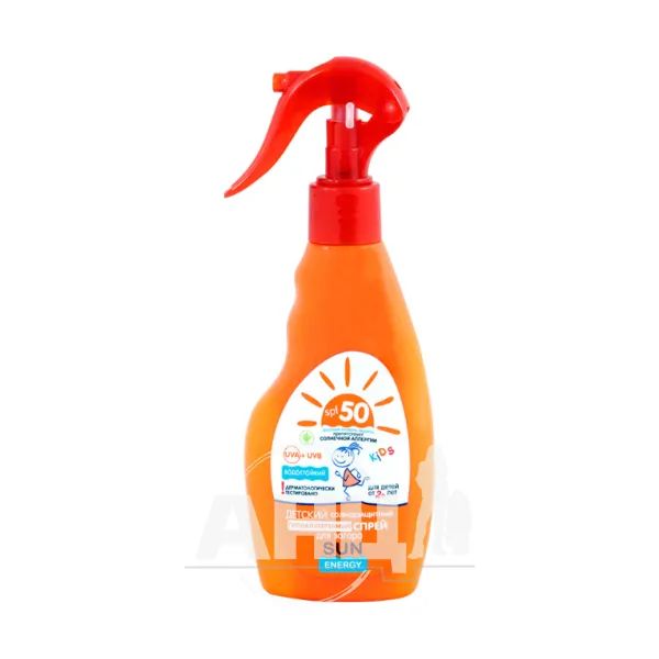 %Спрей для загара Sun Energy Kids гипоалергенный SPF 50 200 мл