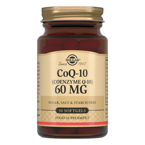 Solgar Коензим Q-10 капсули 60 мг №30