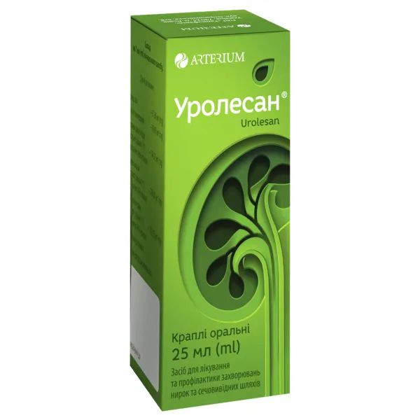%Уролесан капли оральные флакон 25 мл